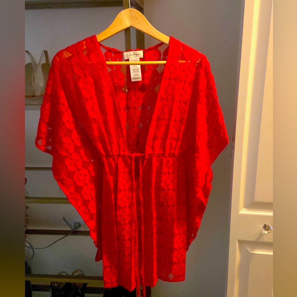 NWOT Jessica Simpson Swimsuit cover up Caftan!